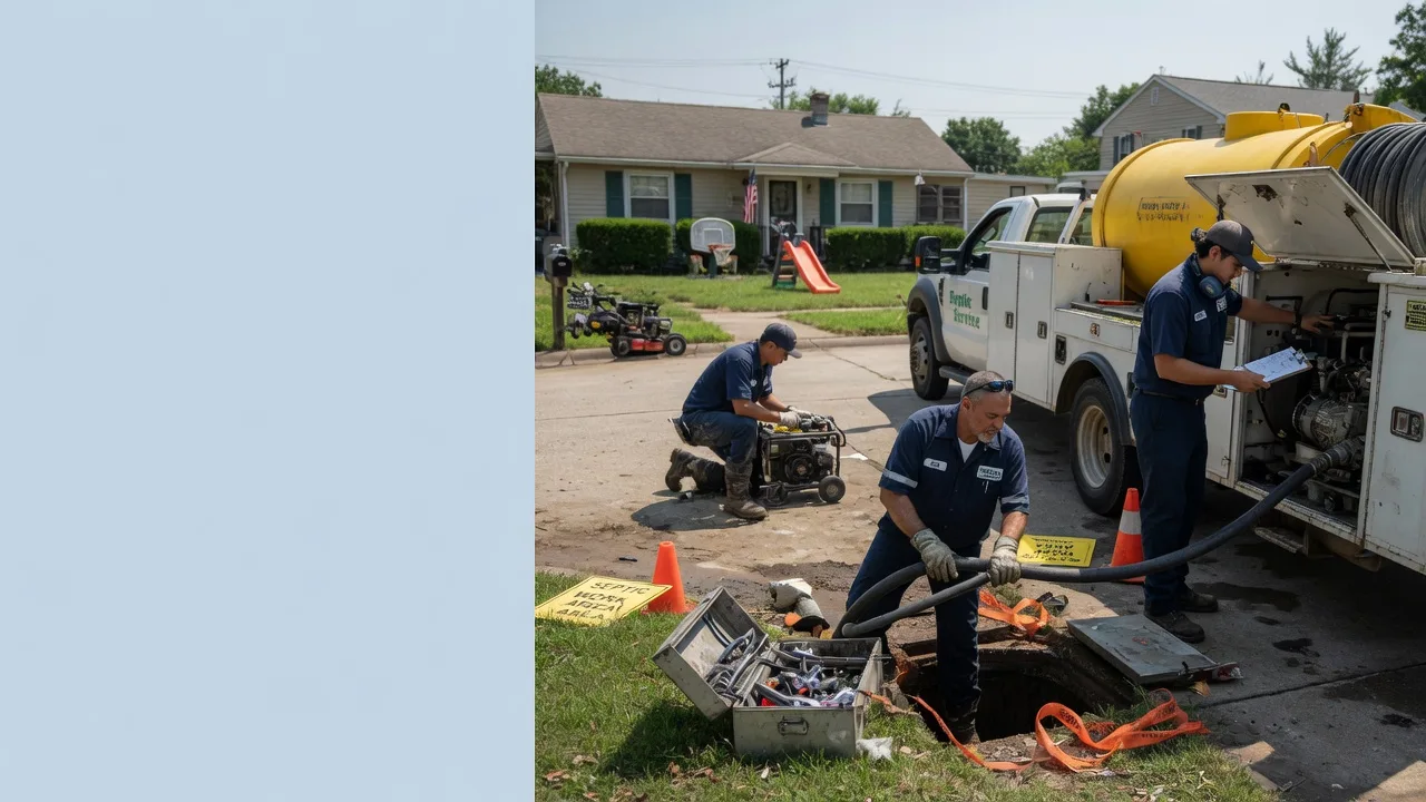 Septic Tank Pumping in Pottsville, PA near me